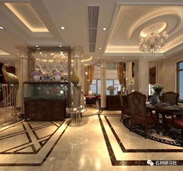 歐式別墅室內外石材裝飾工程案例